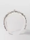 Self-portrait Crystal Embellished Satin Hair Accessories