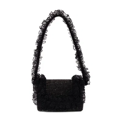 Self-portrait Crystal Lace Detail Bag