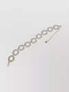 Self-portrait Crystal Link Choker Bracelet