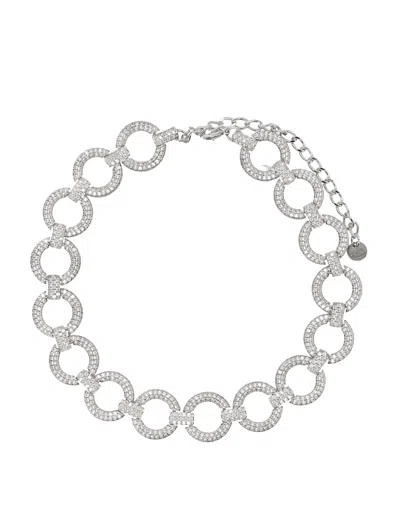SELF-PORTRAIT SELF-PORTRAIT CRYSTAL LINK CHOKER NECKLACE