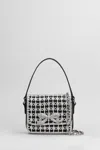 Self-portrait Crystal Micro Bag Hand Bag In Black Polyester In Black