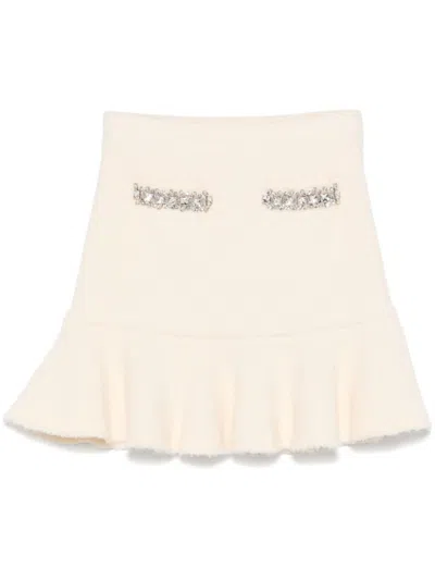 SELF-PORTRAIT SELF-PORTRAIT CRYSTAL MINI SKIRT