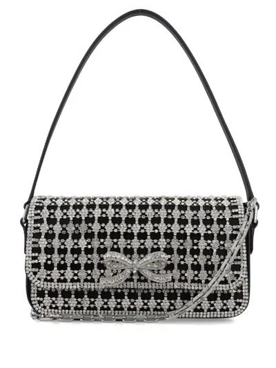 SELF-PORTRAIT CRYSTAL SHOULDER BAG