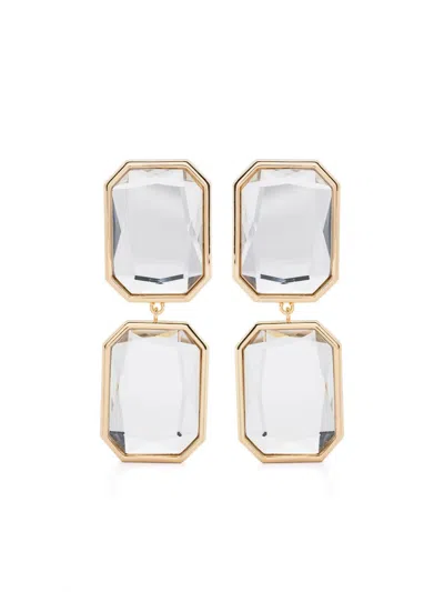 SELF-PORTRAIT SELF-PORTRAIT CRYSTAL TIERED EARRINGS ACCESSORIES