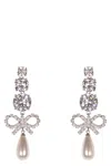 Shop Self-portrait Crystals Earrings