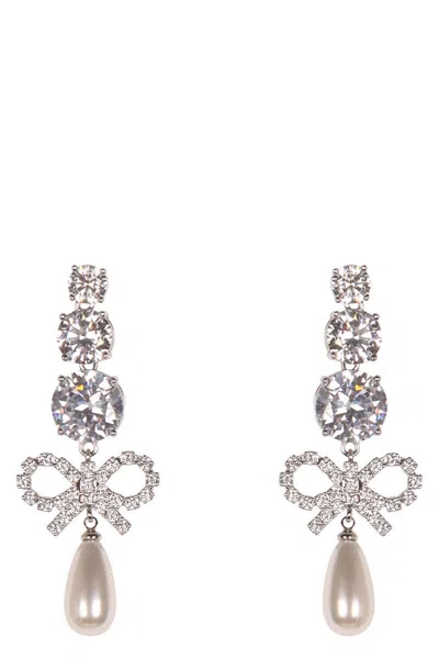 Self-portrait Crystals Earrings