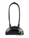 Self-portrait Curved Charm Shoulder Bag