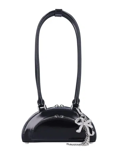 Self-portrait Curved Charm Mini Shoulder Bag