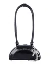 Self-portrait Self Portrait Women Black Mini Shoulder Bag In Black