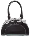 Self-portrait Leather Curved Mini Tote Bag