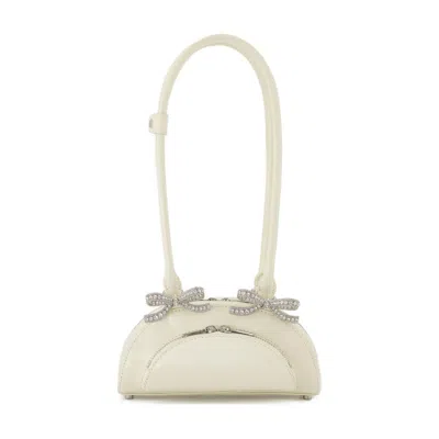 SELF-PORTRAIT SELF-PORTRAIT CURVED MINI SHOULDER BAG