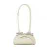 Self-portrait Leather Charm-detail Shoulder Bag In Gold