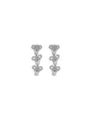Self-portrait Women Dangling Earrings With Bows In Black