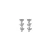 Self-portrait Women Dangling Earrings With Bows In Black