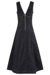 Self-portrait Indigo Denim Midi Dress