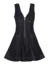 Self-portrait Denim Mini Dress