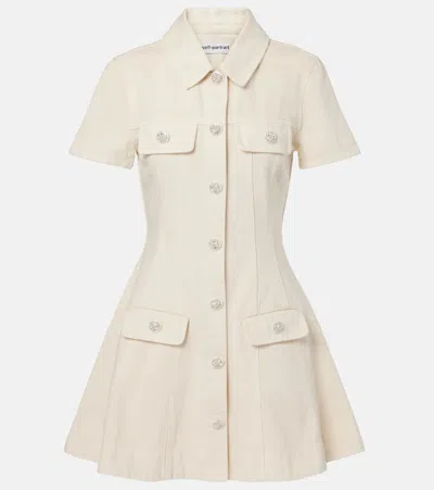 Self-portrait Denim Minidress