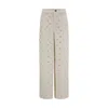 Self-portrait Self Portrait Women Cream Denim Diamante Bow Jeans