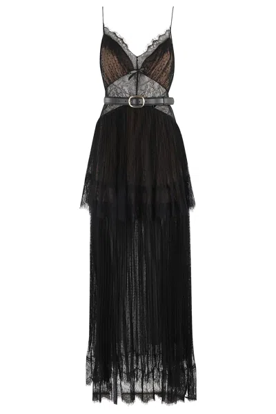 SELF-PORTRAIT DOT MESH TIERED
