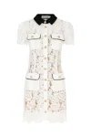 Self-portrait Delicate Lace Dress With Structured Pockets