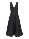 Self-portrait Indigo Denim Midi Dress