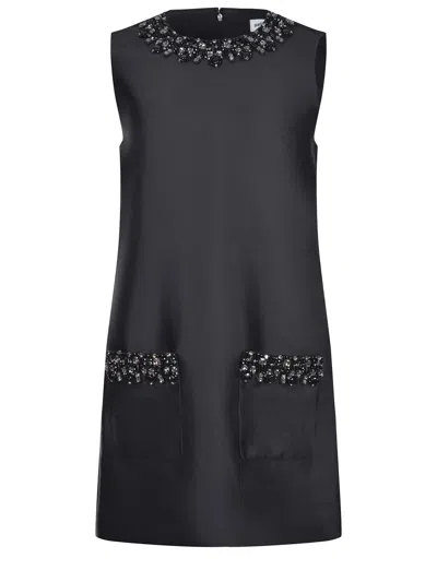 Self-portrait Dress In Black