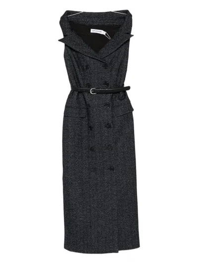 Self-portrait Dress In Black