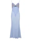 Self-portrait Dresses In Blue