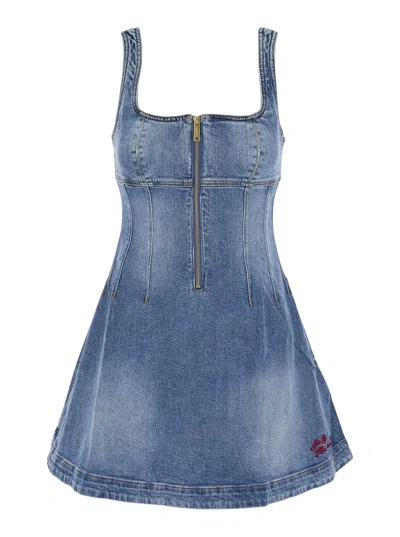 Self-portrait Dress In Blue