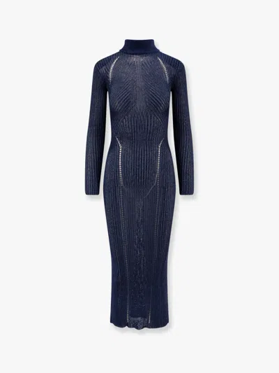 Self-portrait Dress In Blue