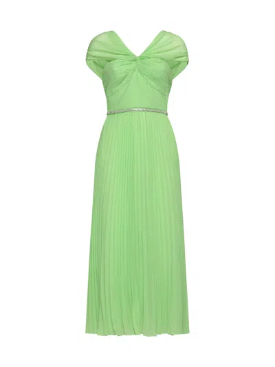 Self-portrait Self Portrait Dresses In Green