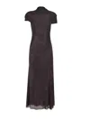 Self-portrait Dress In  Polyester