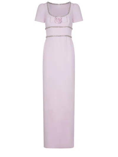 Self-portrait Dress In Neutral