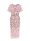Shop Self-portrait Dress In Pink