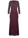 Self-portrait Dress In Purple