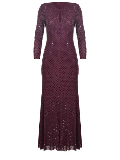 Self-portrait Dresses In Purple