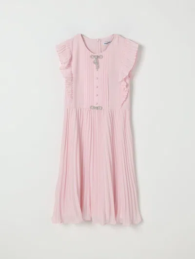 Self-portrait Dress  Kids Color Pink