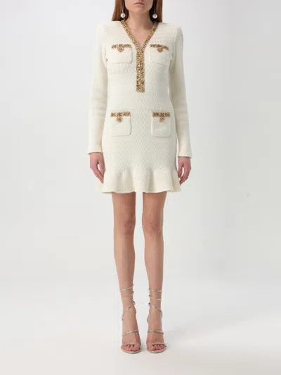 SELF-PORTRAIT DRESS SELF-PORTRAIT WOMAN COLOR BEIGE,G46664022