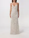 Self-portrait Dress  Woman Color Beige In Neutral