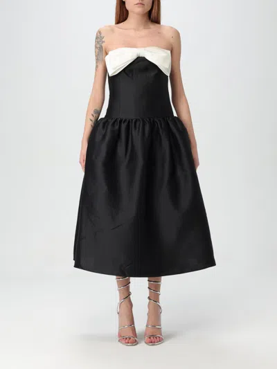 SELF-PORTRAIT DRESS SELF-PORTRAIT WOMAN COLOR BLACK,G44580002