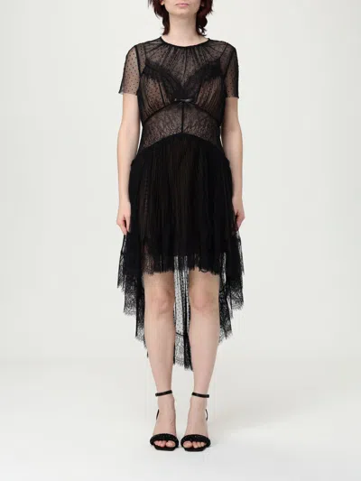 SELF-PORTRAIT DRESS SELF-PORTRAIT WOMAN COLOR BLACK,G71293002