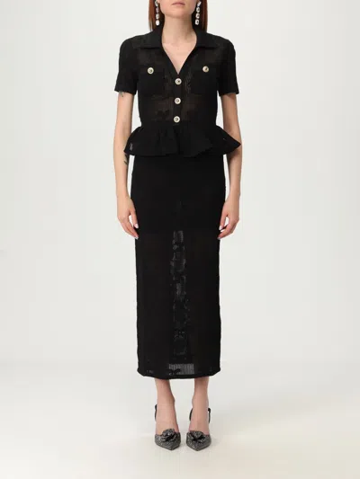 SELF-PORTRAIT DRESS SELF-PORTRAIT WOMAN COLOR BLACK,H11965002