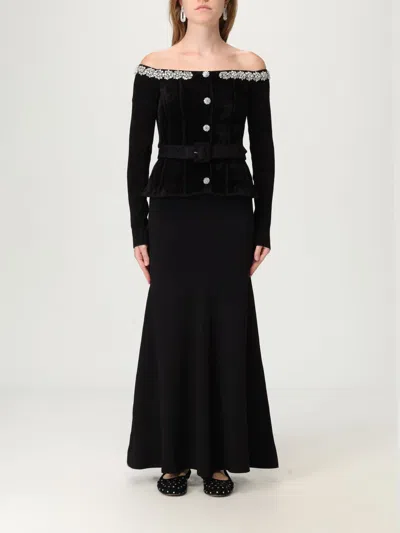 Self-portrait Dress  Woman Color Black