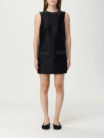 SELF-PORTRAIT DRESS SELF-PORTRAIT WOMAN COLOR BLACK,H30342002