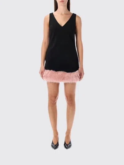 SELF-PORTRAIT DRESS SELF-PORTRAIT WOMAN COLOR BLACK,H51207002