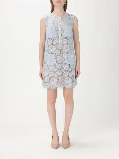 SELF-PORTRAIT DRESS SELF-PORTRAIT WOMAN COLOR BLUE,G71281009