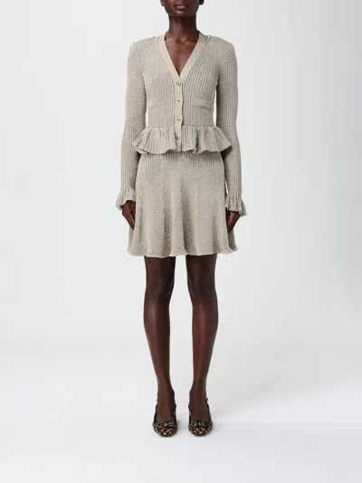 Self-portrait Dress  Woman Color Brown