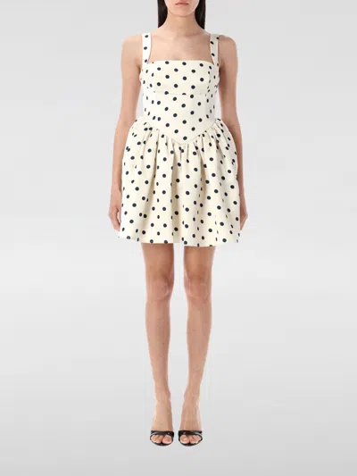 SELF-PORTRAIT DRESS SELF-PORTRAIT WOMAN COLOR CREAM,G90299078