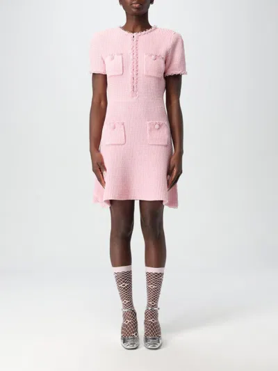 SELF-PORTRAIT DRESS SELF-PORTRAIT WOMAN COLOR PINK,G41892010