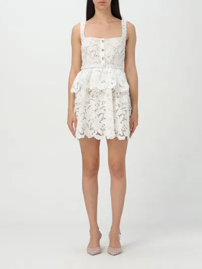 SELF-PORTRAIT DRESS SELF-PORTRAIT WOMAN COLOR WHITE,G86677001